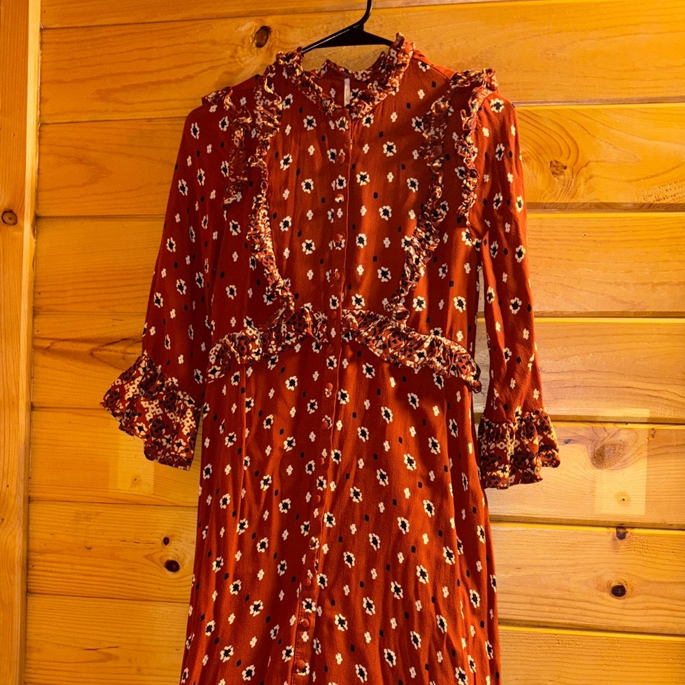 Beautiful boho Free People dress size xs